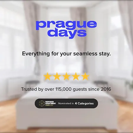 Apartment Days - With Workspace By Tv Tower In Zizkov Prag
